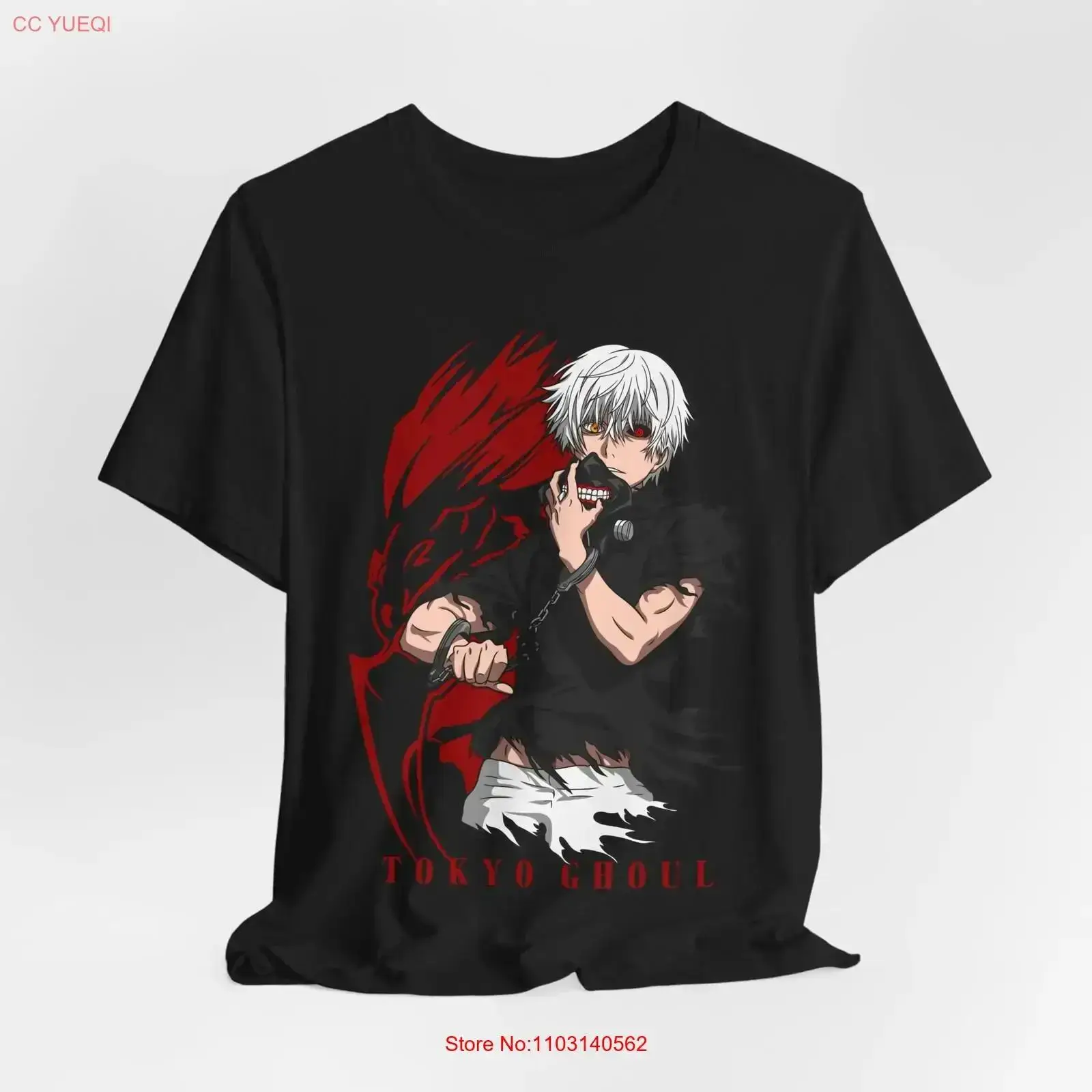 Anime Merchandise T Shirt - Camiseta de Anime Tokyo Ghoul, Merchandise