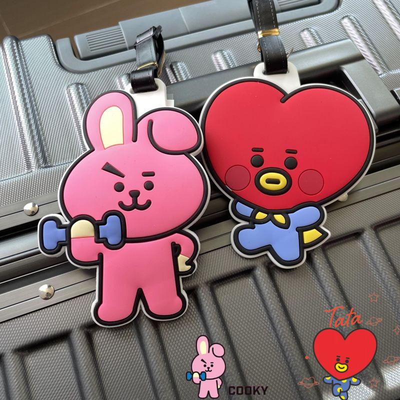 Anime Merchandise Keychain - Chaveiro fofo de desenho animado BT21,