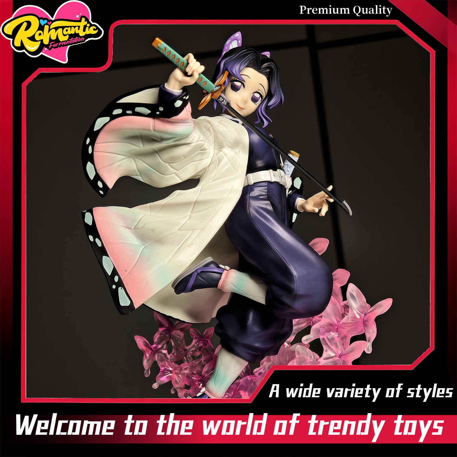 Popular Anime Merchandise - Figurinha do Anime Shinobu Kocho, modelo