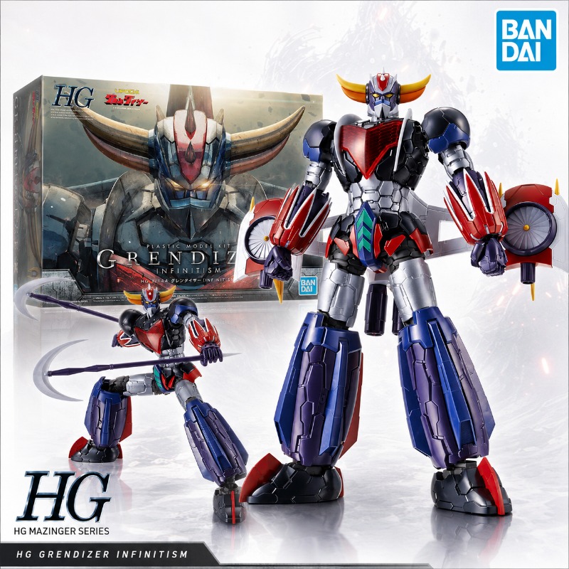 Anime Merchandise Figure - Bandai Original HG 1/144 Grendizer Infinitism