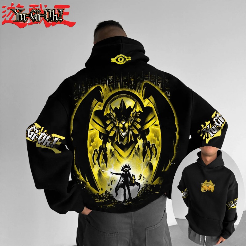 2025 Yu Gi Oh Personagem de an - Anime Merch Hoodie avaliação e preço