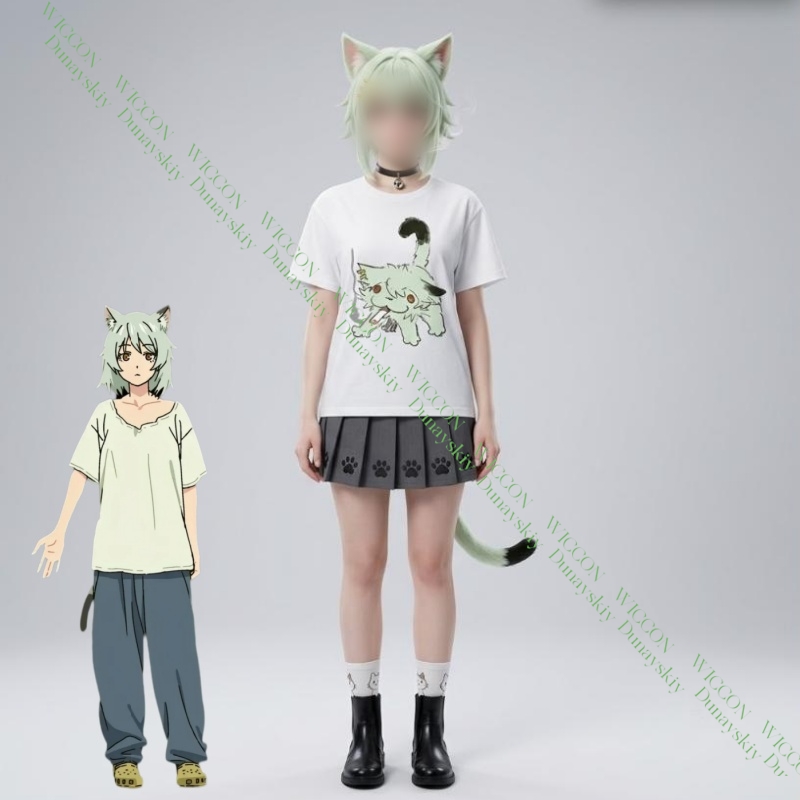 Camiseta de Algodão Chainsmoke - Anime Merchandise T Shirt avaliação e preço