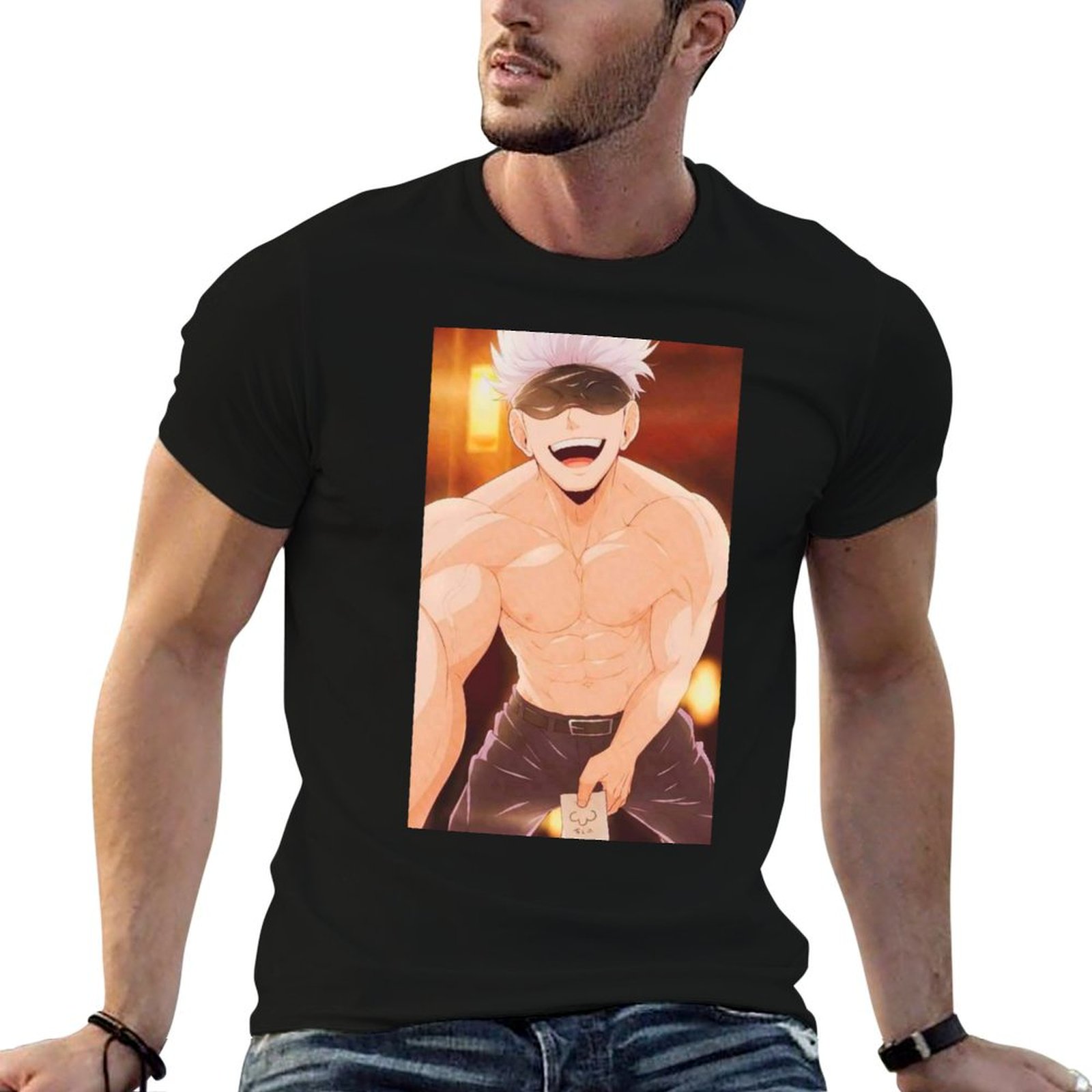 Camiseta Gojo Satoru Merchandi - Anime Merchandise T Shirt avaliação e preço