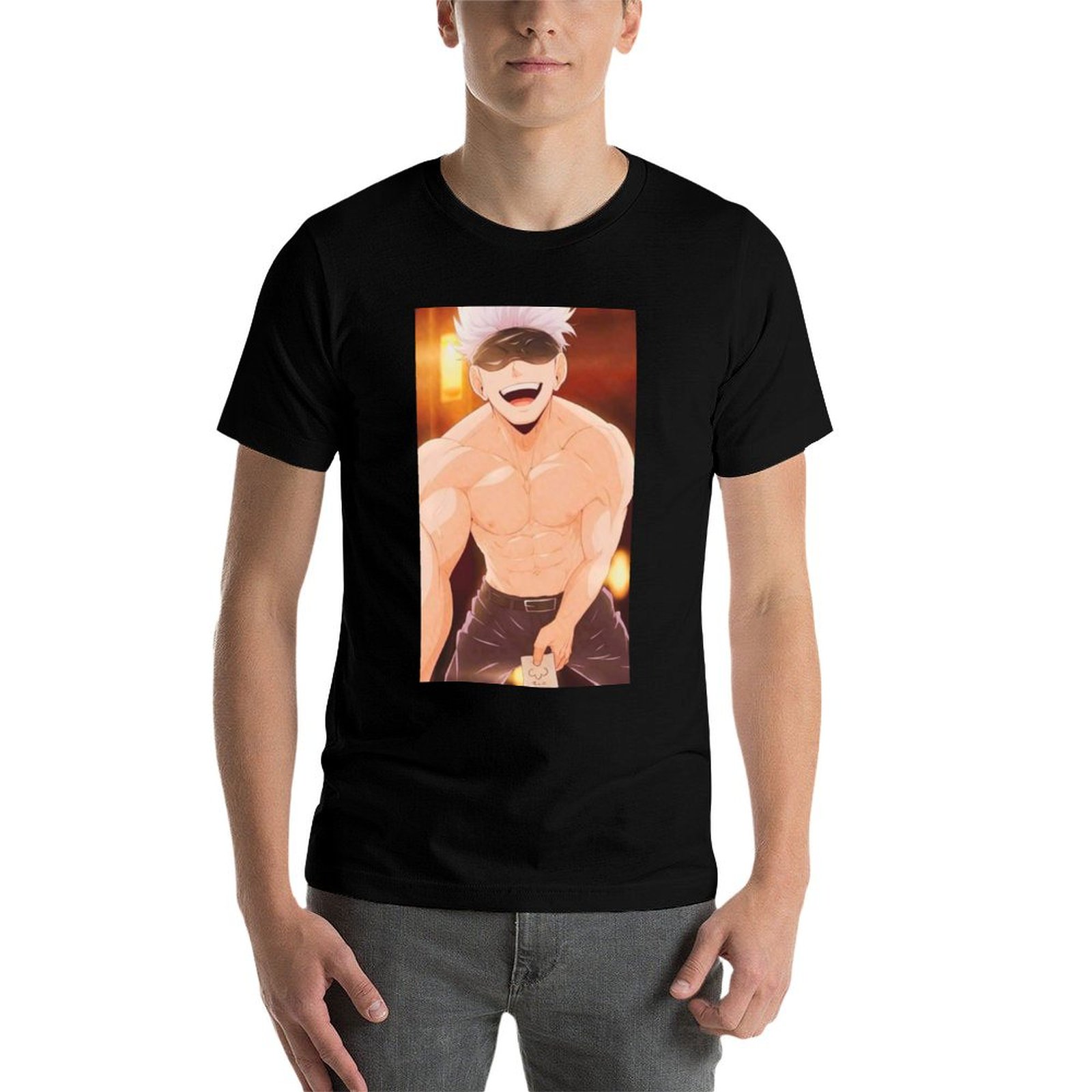 Camiseta Gojo Satoru Merchandi - Anime Merchandise T Shirt avaliação e preço