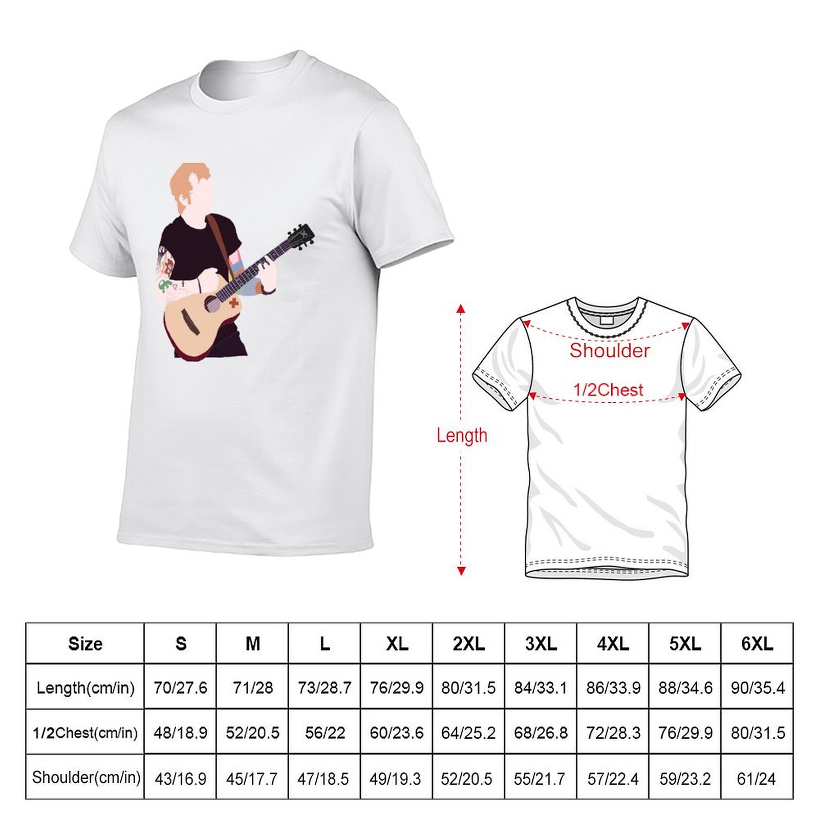 Merchandise Oficial de Ed Shee - Anime Merchandise T Shirt avaliação e preço
