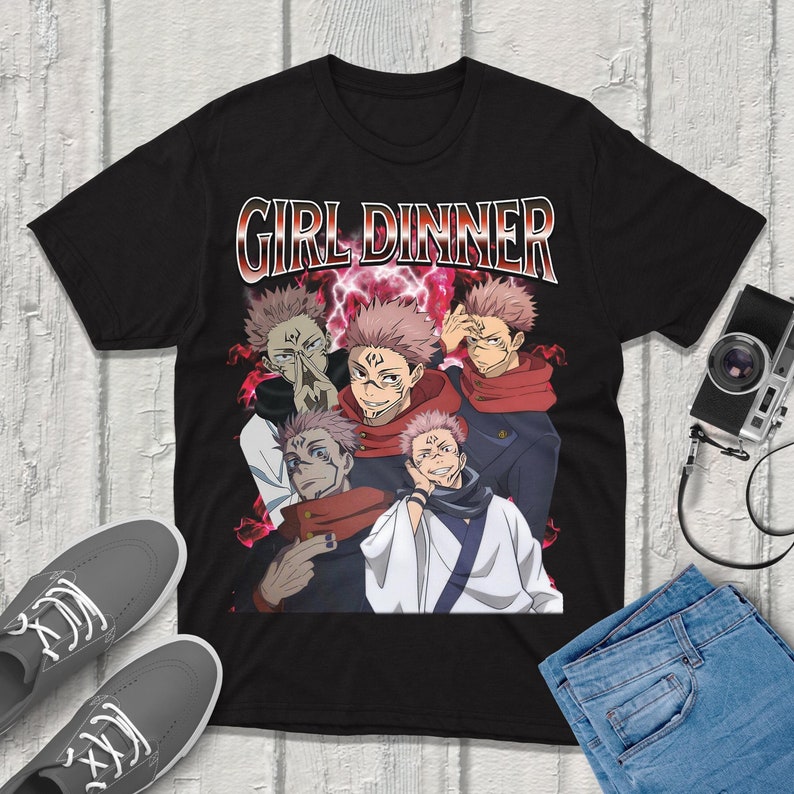 Sukuna jujutsu-kaisen camiseta - Anime Merchandise T Shirt avaliação e preço