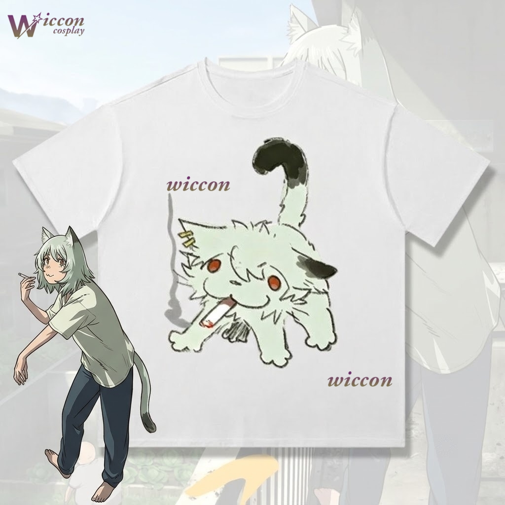 Camiseta de Algodão com Estamp - Anime Merchandise T Shirt avaliação e preço