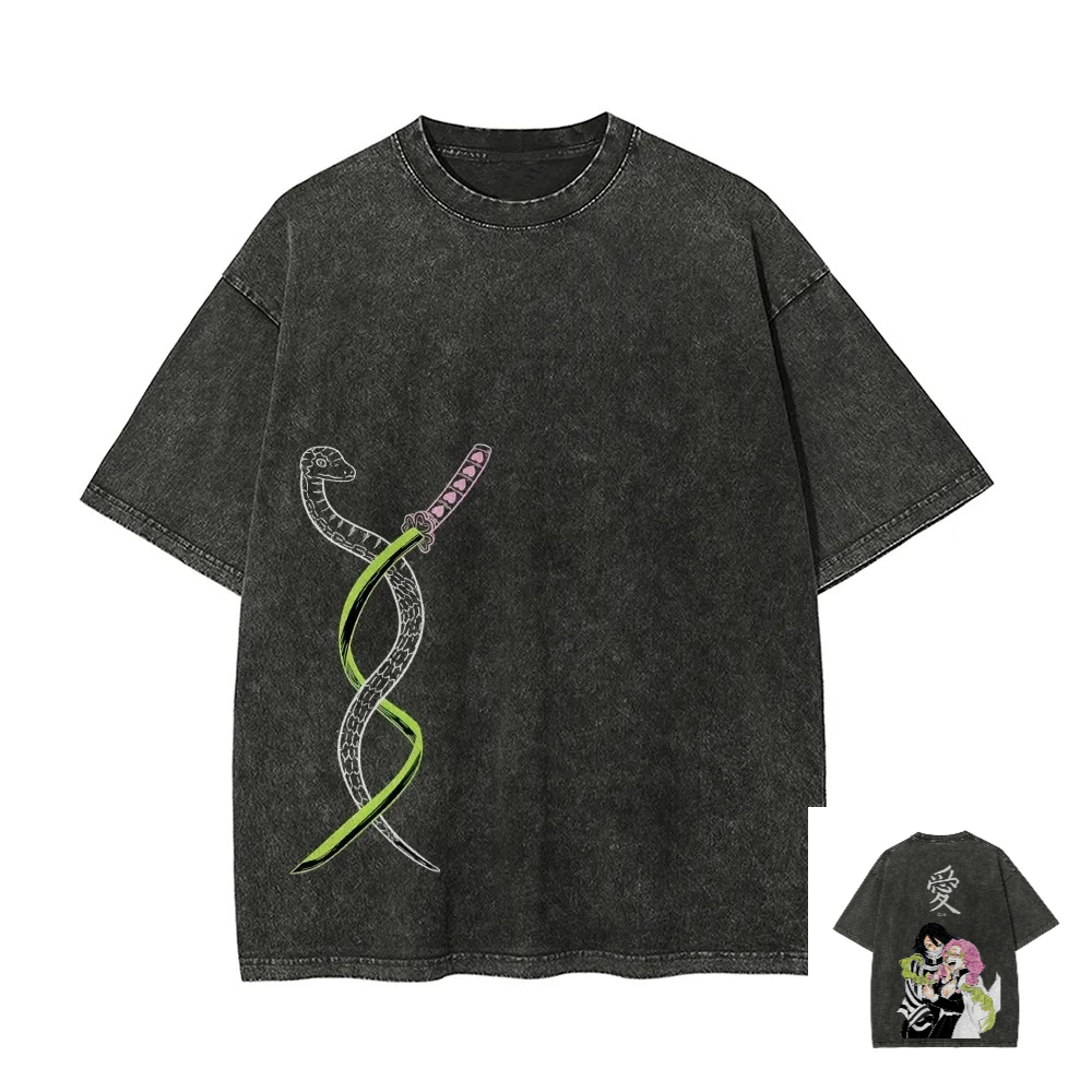 Kimetsu no yaiba lavado camise - Anime Merchandise Store Japan avaliação e preço