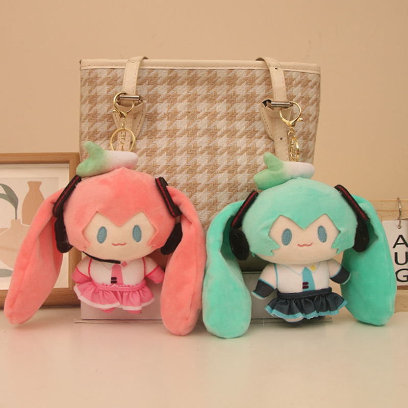Chaveiro de Pelúcia Anime Miku - Anime Merchandise Keychain avaliação e preço