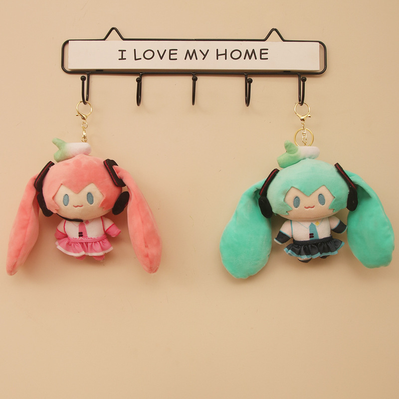 Chaveiro de Pelúcia Anime Miku - Anime Merchandise Keychain avaliação e preço