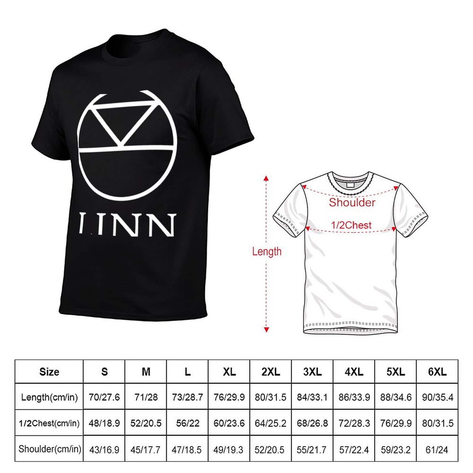 MELHOR VENDEDOR - Camiseta Lin - Anime Merchandise T Shirt avaliação e preço