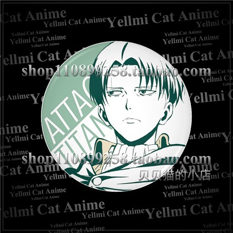 Pingente de Crachá Attack on T - Anime Merchandise Keychain avaliação e preço