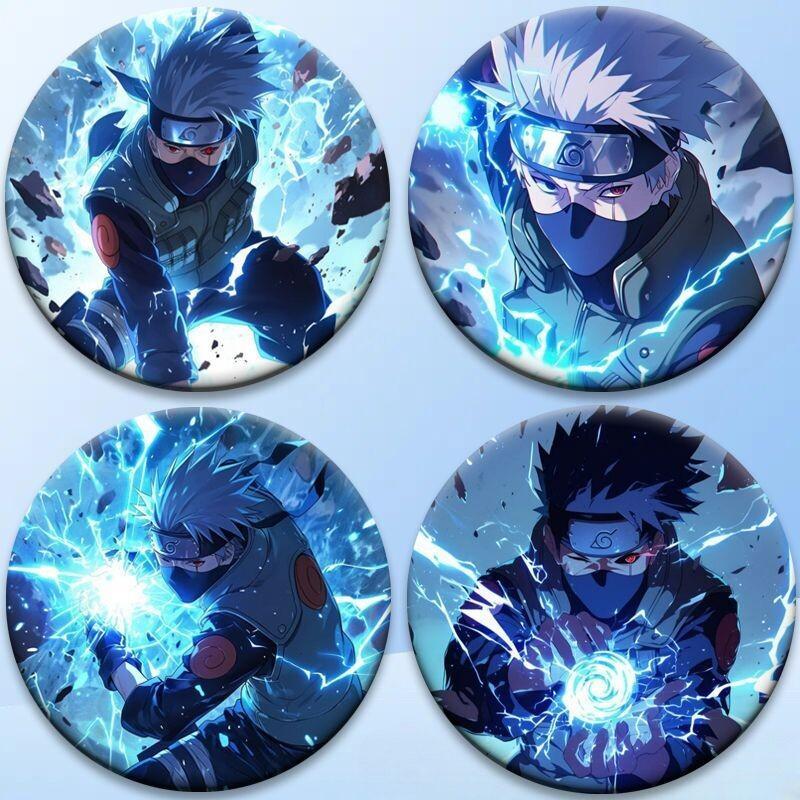 Broche de Esmalte de Lata 58mm - Anime Merchandise Naruto avaliação e preço