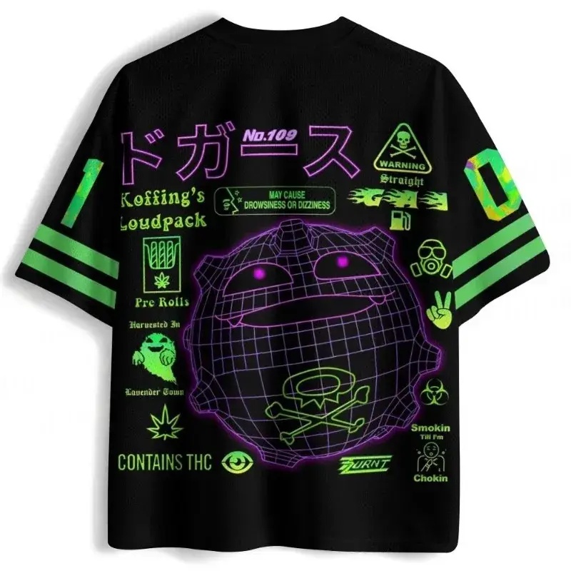 Camiseta Estampada Gengar Popu - Popular Anime Merchandise avaliação e preço
