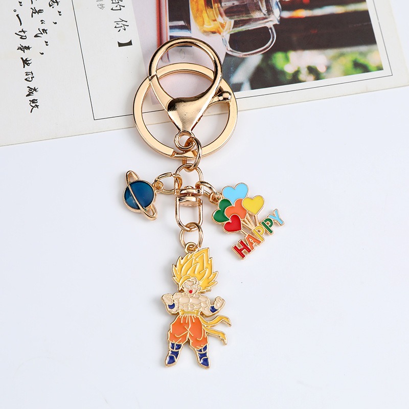 Novo Chaveiro de Metal Criativ - Anime Merchandise Keychain avaliação e preço