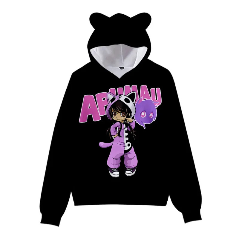 2026 aphmau merch crianças mol - Anime Merch Hoodie avaliação e preço