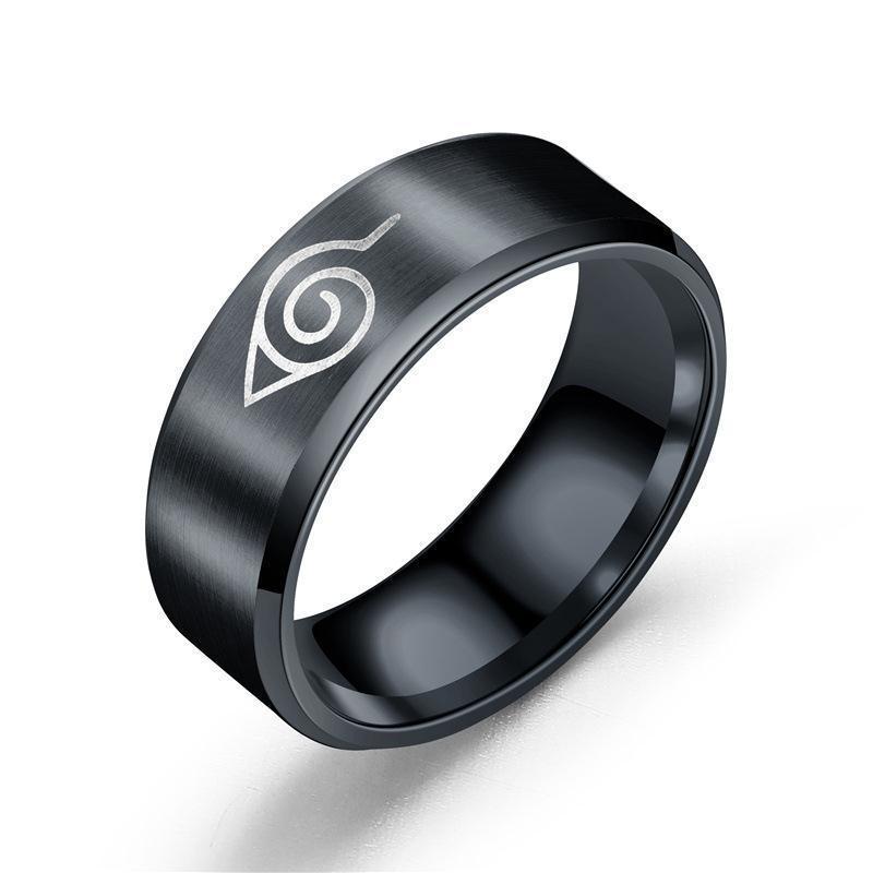 Anel de Aço Inoxidável e Titân - Anime Merchandise Naruto avaliação e preço
