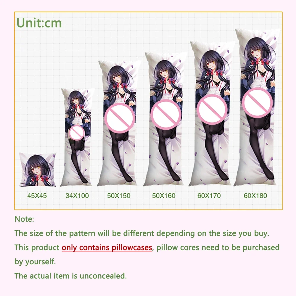 Shirasu Azusa Dakimakura Blue  - Body Pillow Cover avaliação e preço